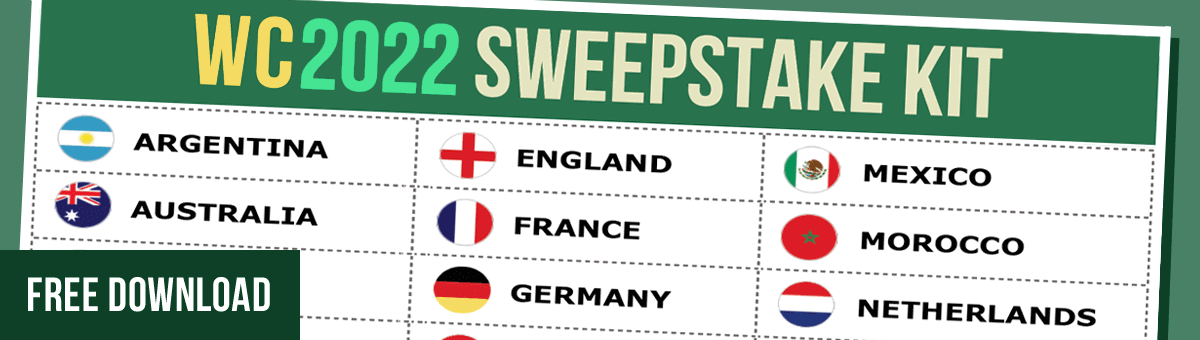 Sweepstake Kit