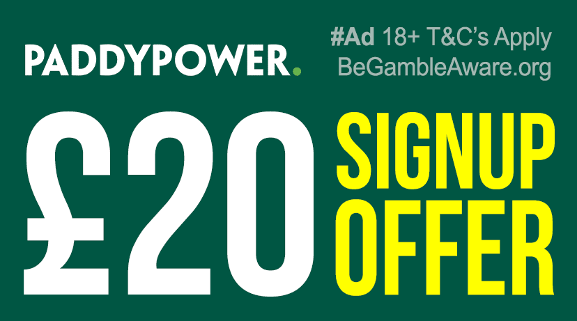 PaddyPower Signup Offer