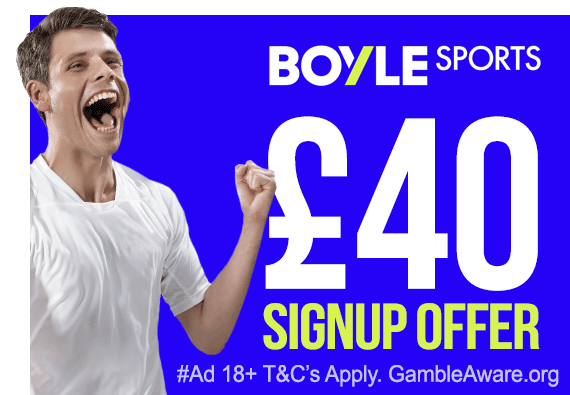 Boylesports Signup Offer